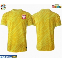 Polen Torwart Heimtrikot EM 2024 Kurzarm